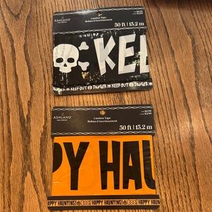 Ashland Black and Orange Halloween Tape Set